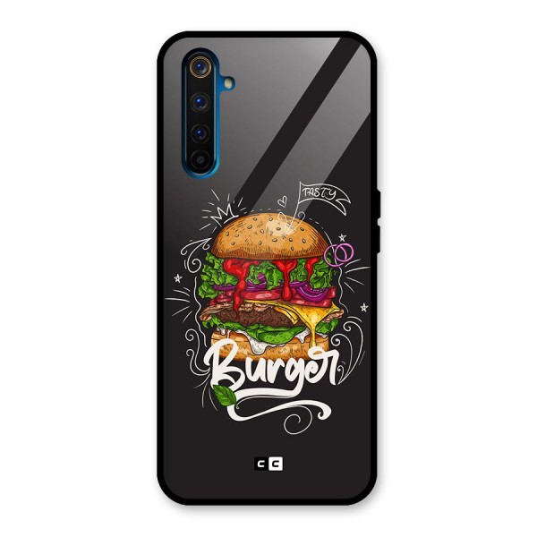 Burger Lover Glass Back Case for Realme 6 Pro