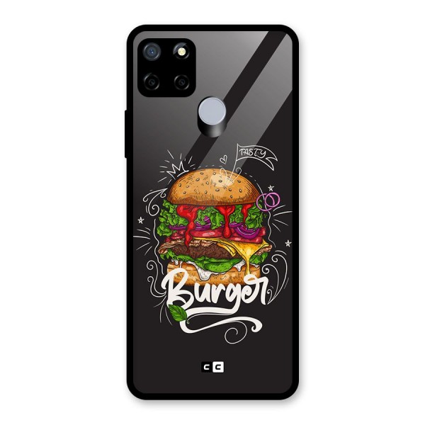 Burger Lover Glass Back Case for Realme C12