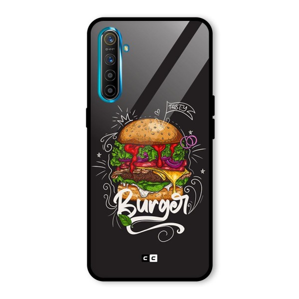 Burger Lover Glass Back Case for Realme X2