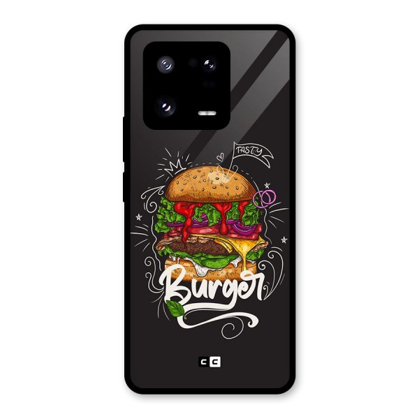 Burger Lover Glass Back Case for Xiaomi 13 Pro