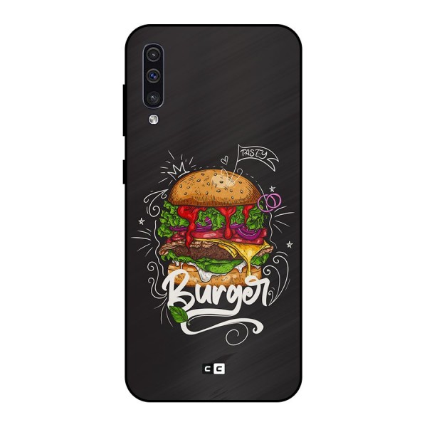 Burger Lover Metal Back Case for Galaxy A50