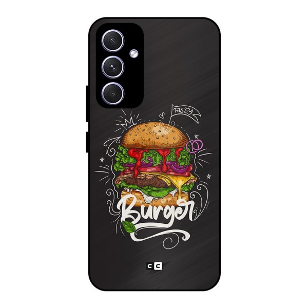 Burger Lover Metal Back Case for Galaxy A54