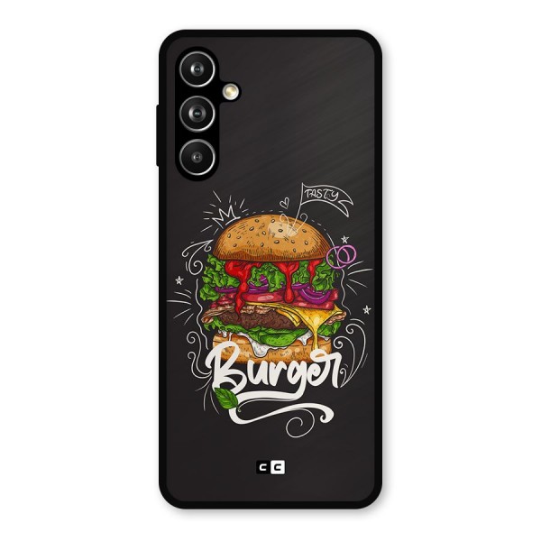 Burger Lover Metal Back Case for Galaxy F54