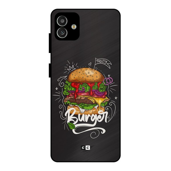 Burger Lover Metal Back Case for Galaxy M13 5G