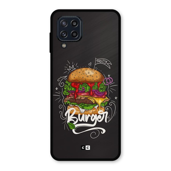 Burger Lover Metal Back Case for Galaxy M32