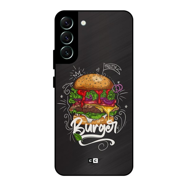 Burger Lover Metal Back Case for Galaxy S22 Plus 5G