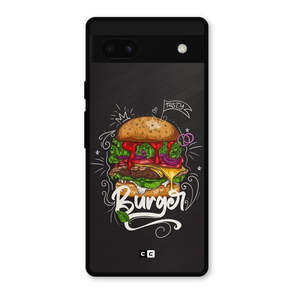 Burger Lover Metal Back Case for Google Pixel 6a