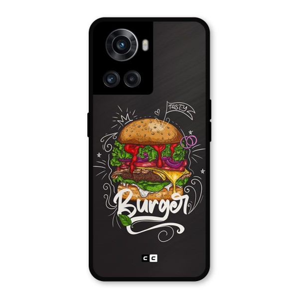 Burger Lover Metal Back Case for OnePlus 10R