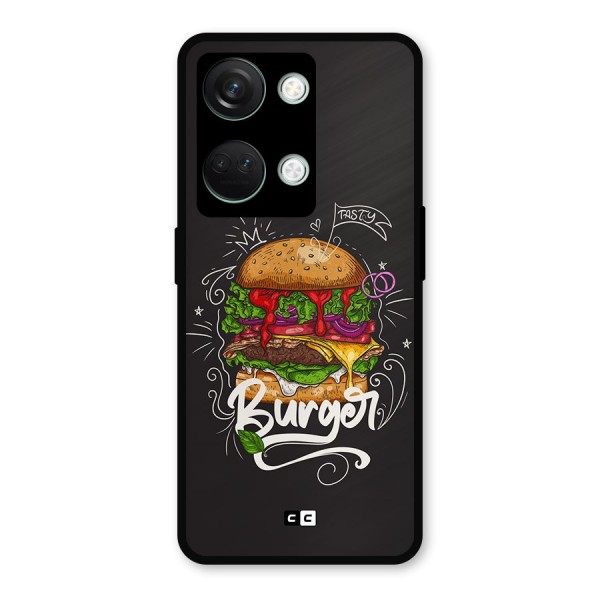 Burger Lover Metal Back Case for OnePlus Nord 3