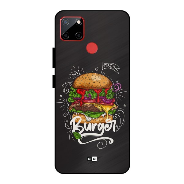 Burger Lover Metal Back Case for Realme C12