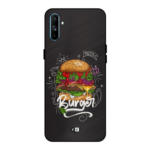 Burger Lover Metal Back Case for Realme C3