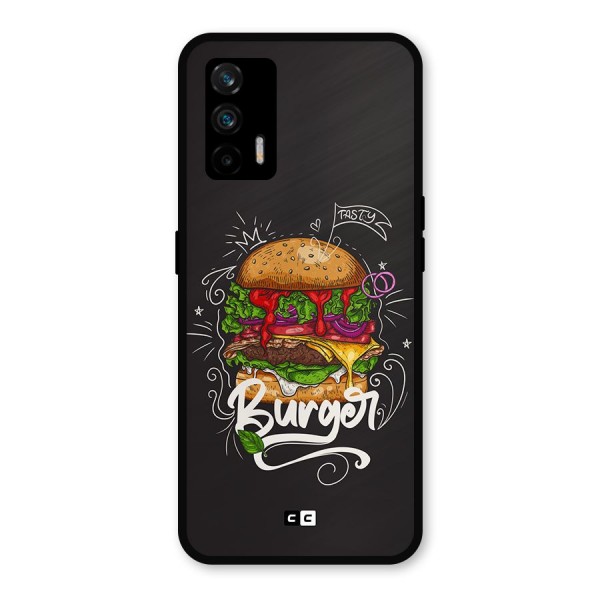 Burger Lover Metal Back Case for Realme GT 5G