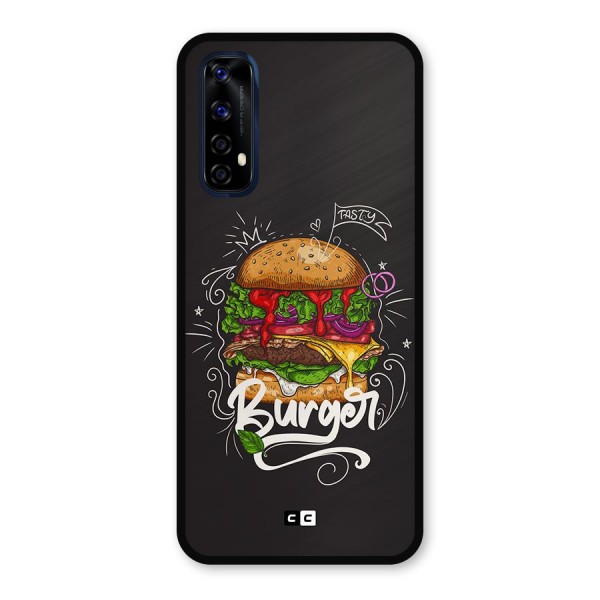 Burger Lover Metal Back Case for Realme Narzo 20 Pro