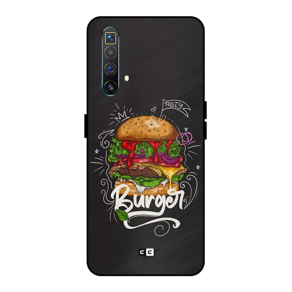 Burger Lover Metal Back Case for Realme X3 SuperZoom