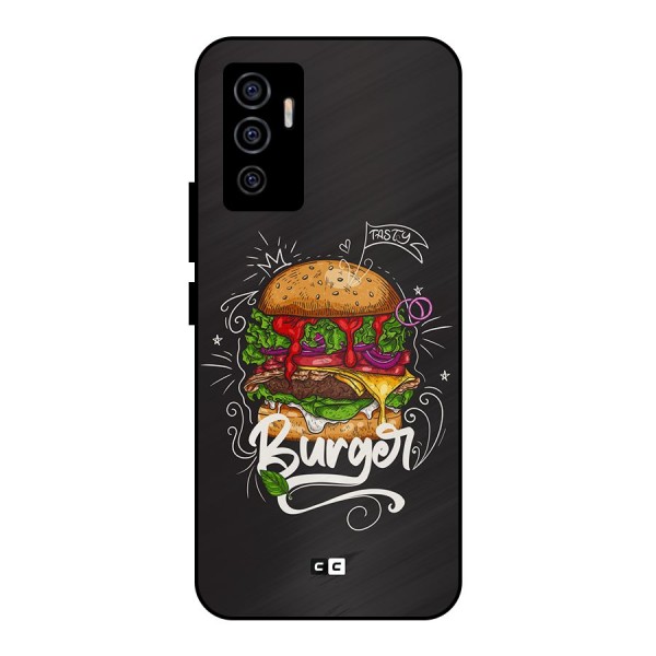 Burger Lover Metal Back Case for Vivo V23e