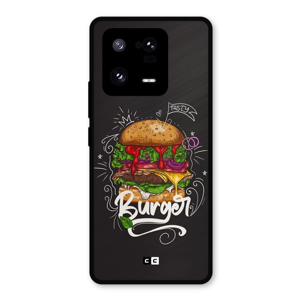 Burger Lover Metal Back Case for Xiaomi 13 Pro