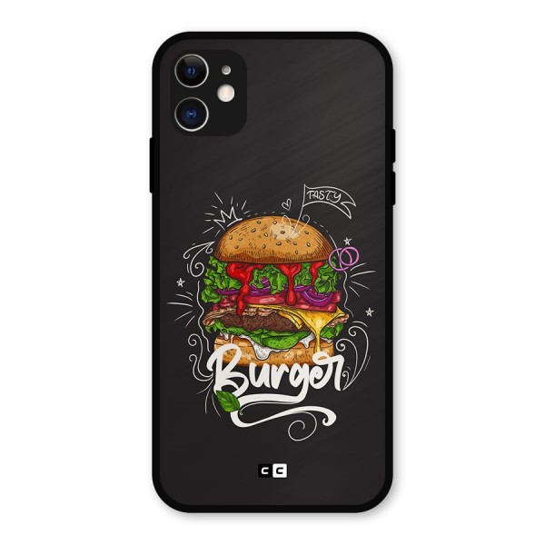 Burger Lover Metal Back Case for iPhone 11