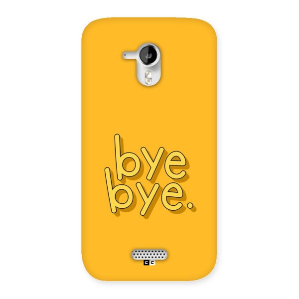 Bye Bye Back Case for Canvas HD A116