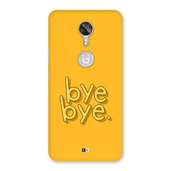 Bye Bye Back Case for Gionee A1