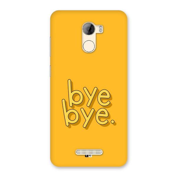 Bye Bye Back Case for Gionee A1 LIte