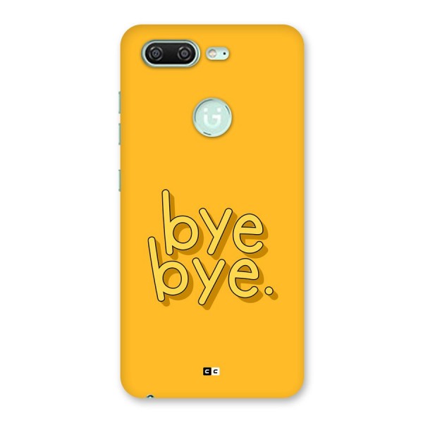 Bye Bye Back Case for Gionee S10