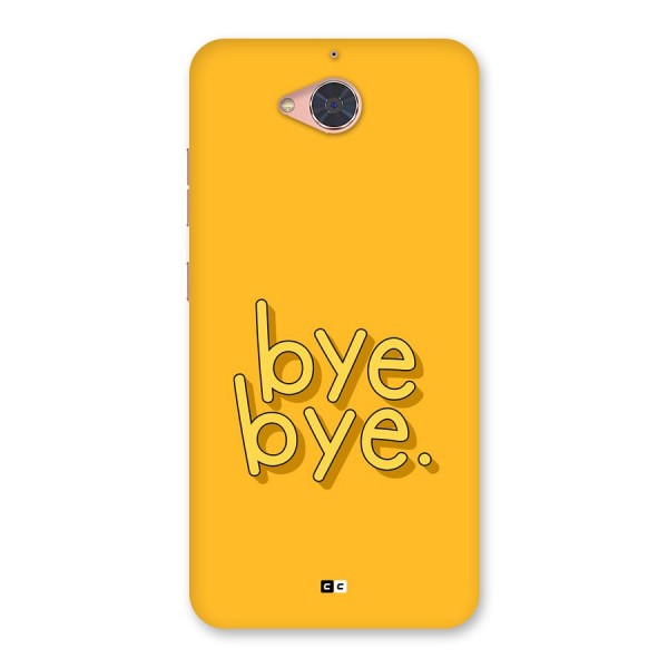 Bye Bye Back Case for Gionee S6 Pro