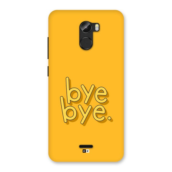 Bye Bye Back Case for Gionee X1