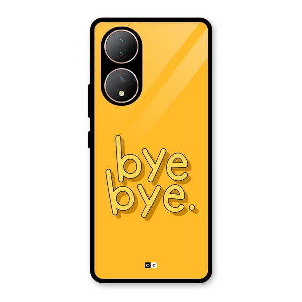 Bye Bye Glass Back Case for Vivo Y100