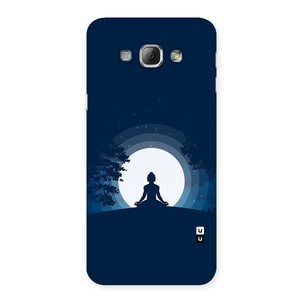 Calm Meditation Back Case for Galaxy A8