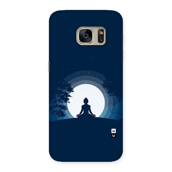 Calm Meditation Back Case for Galaxy S7