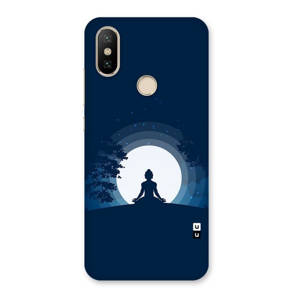 Calm Meditation Back Case for Mi A2