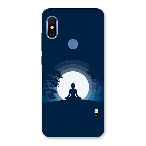 Calm Meditation Back Case for Redmi Note 6 Pro