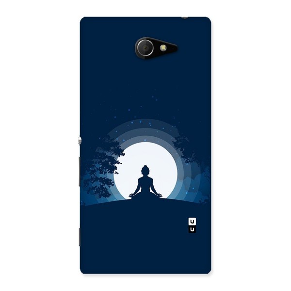 Calm Meditation Back Case for Sony Xperia M2