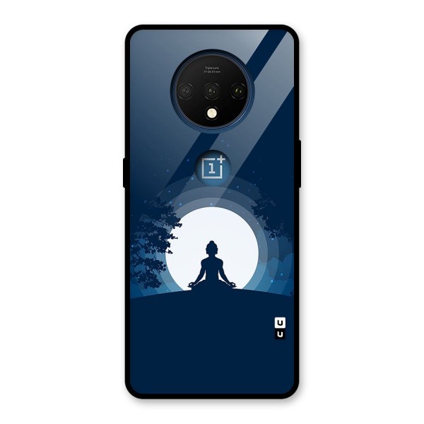 Calm Meditation Glass Back Case for OnePlus 7T