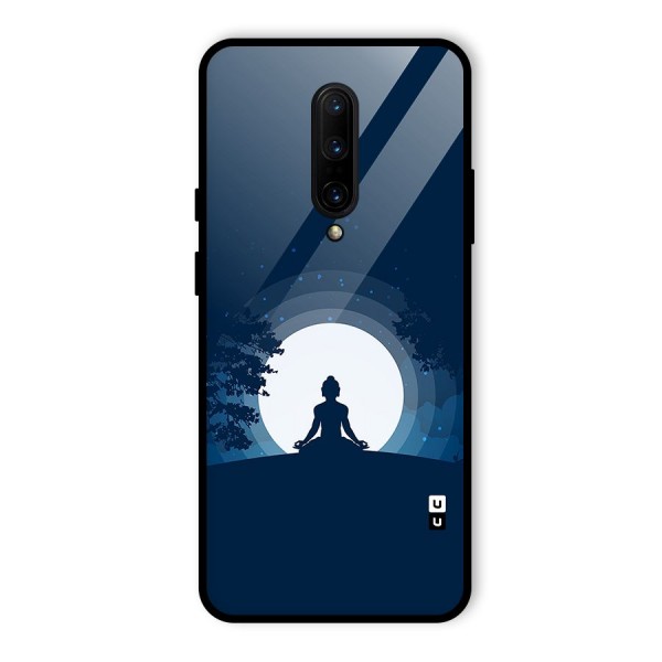 Calm Meditation Glass Back Case for OnePlus 7 Pro