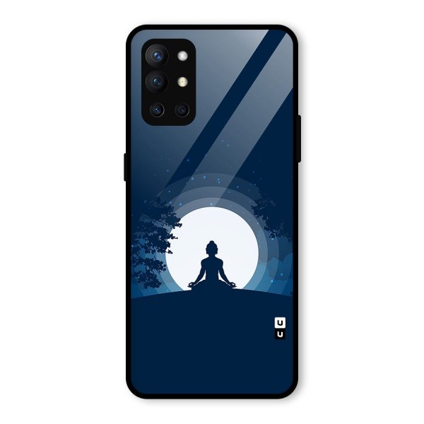 Calm Meditation Glass Back Case for OnePlus 9R