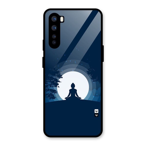 Calm Meditation Glass Back Case for OnePlus Nord