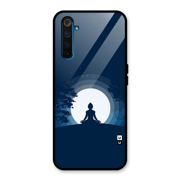 Calm Meditation Glass Back Case for Realme 6 Pro