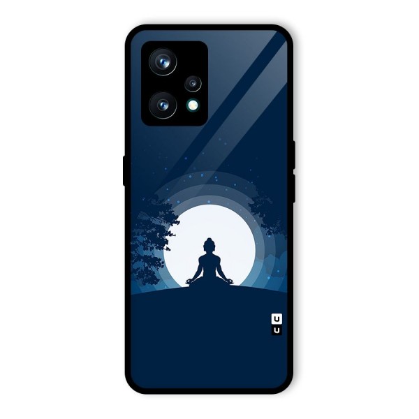 Calm Meditation Glass Back Case for Realme 9