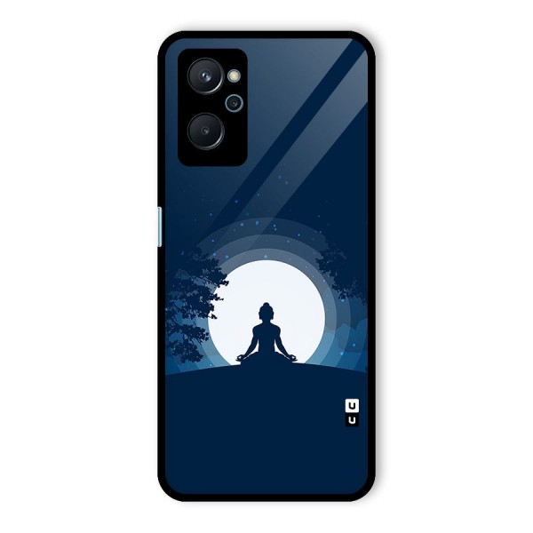 Calm Meditation Glass Back Case for Realme 9i