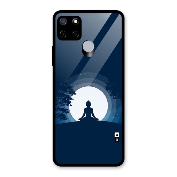 Calm Meditation Glass Back Case for Realme C12