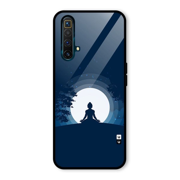 Calm Meditation Glass Back Case for Realme X3 SuperZoom