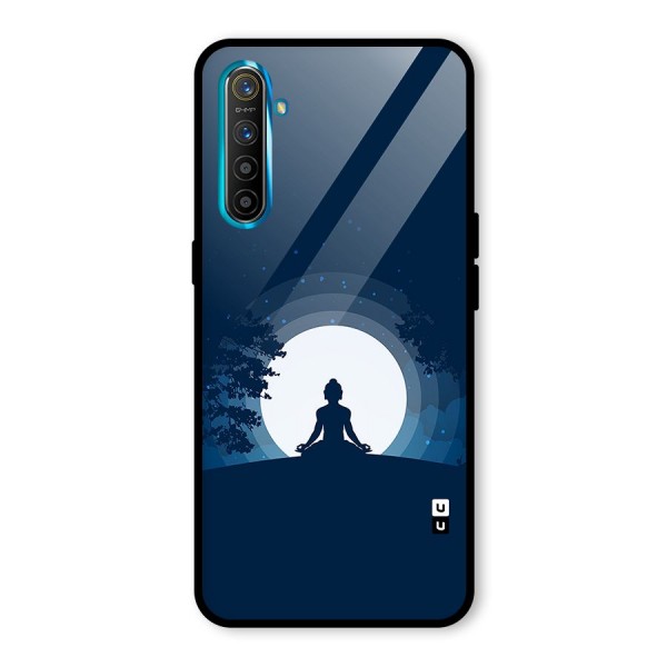 Calm Meditation Glass Back Case for Realme XT