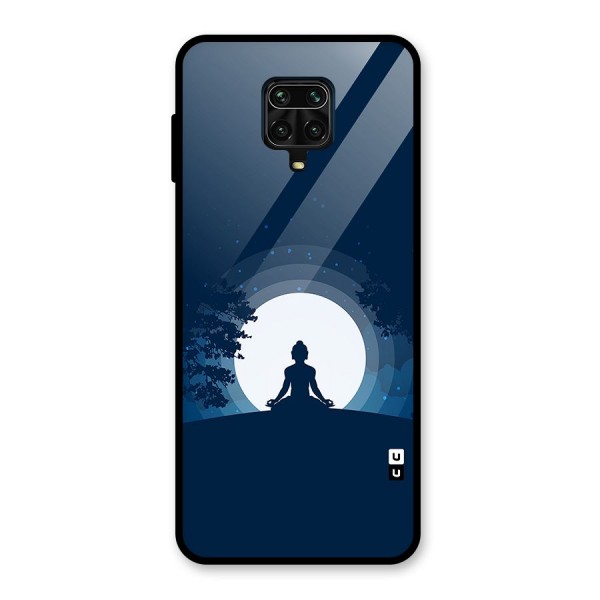 Calm Meditation Glass Back Case for Redmi Note 10 Lite