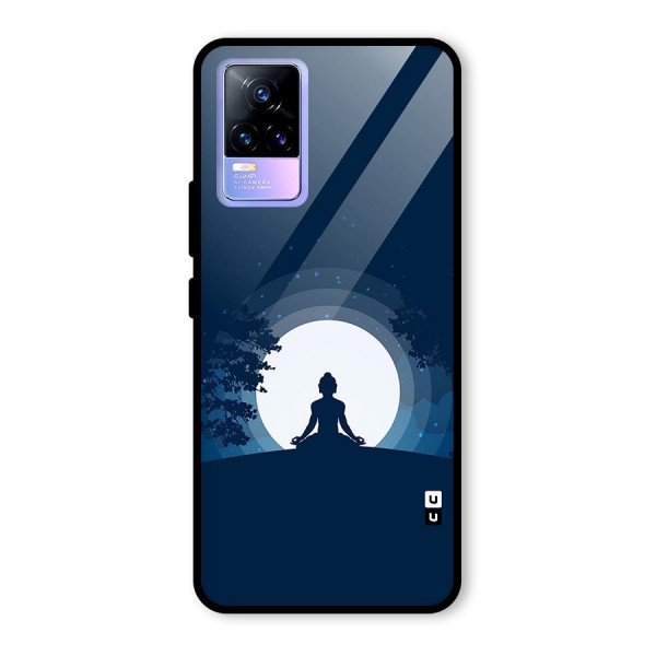 Calm Meditation Glass Back Case for Vivo Y73