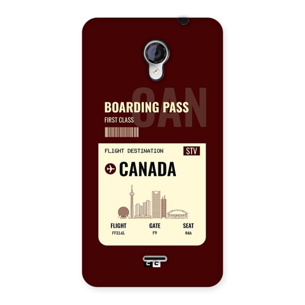 Canada Boarding Pass Back Case for Unite 2 A106