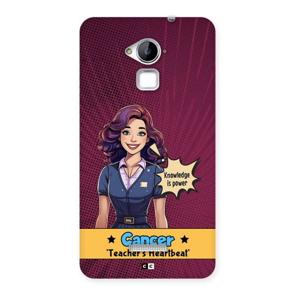 Cancer Heartbeat Back Case for Coolpad Note 3