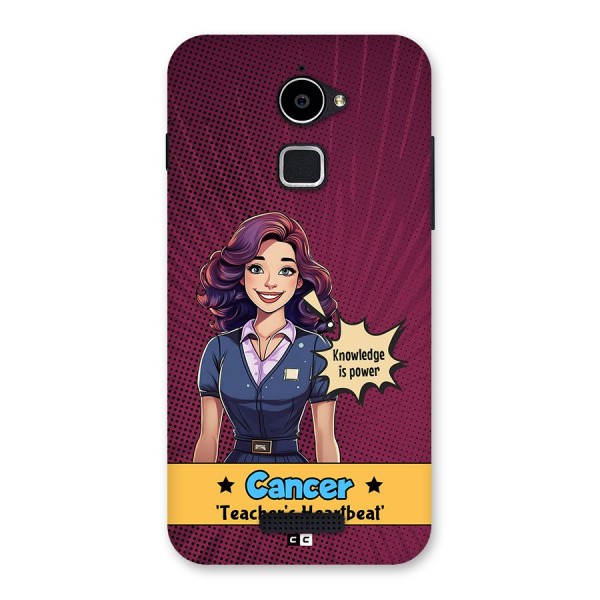 Cancer Heartbeat Back Case for Coolpad Note 3 Lite