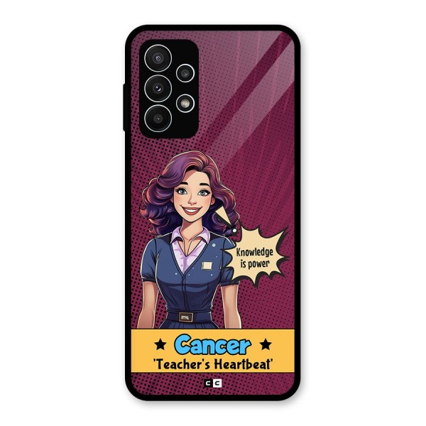 Cancer Heartbeat Back Case for Galaxy A23