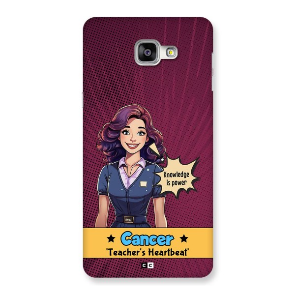 Cancer Heartbeat Back Case for Galaxy A9